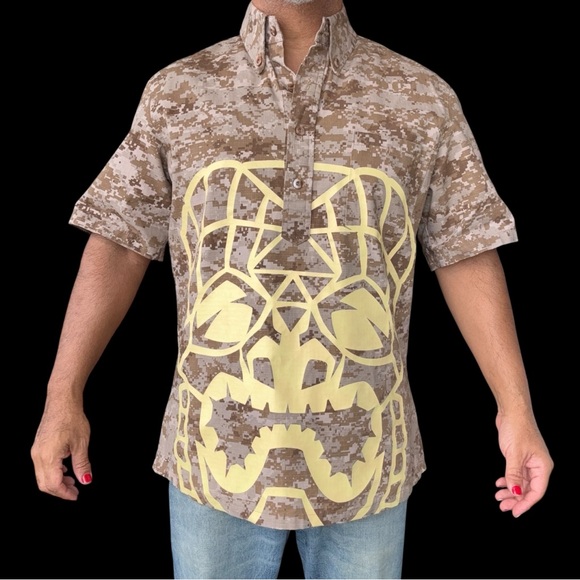 Other - The Aloha Nui camo shirt pullover Hawaii graphic print Medium